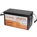 Hot Sale 12V 200ah Deep Cycle Battery Pack Lifepo4 batéria pre RV solárny námorný systém