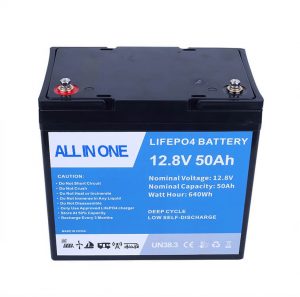 12,8 V 50 Ah nabíjateľná lítium-iónová batéria Lifepo4 batéria Lítium-iónová batéria