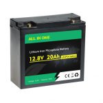 Nabíjateľná lítium -iónová batéria Lifepo4 s hlbokým cyklom 12V 20AH OEM