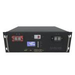 6000 cyklov 48V 100Ah 5Kwh RS48 LiFePo4 solárna batéria so skriňou 5U