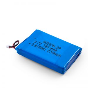 Nabíjateľná batéria LiPO 502236 3,7 V 380 mAH / 3,7 V 760 mAH / 7,4 V 380 mAH