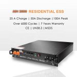 Sieť zapnutá / vypnutá 48v 10kW solárna sústava na akumuláciu energie lifepo4 48v 50Ah 100Ah 200Ah lítiová batéria