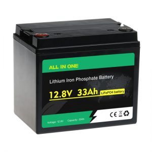 ALL IN ONE 26650 lifepo4 12V 33ah lítium -železo -fosfátová batéria