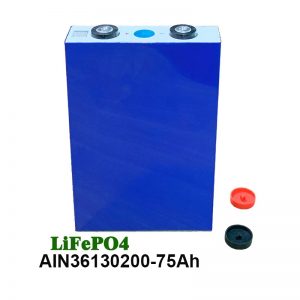 LiFePO4 prizmatická batéria 36130200 3,2 V 75AH